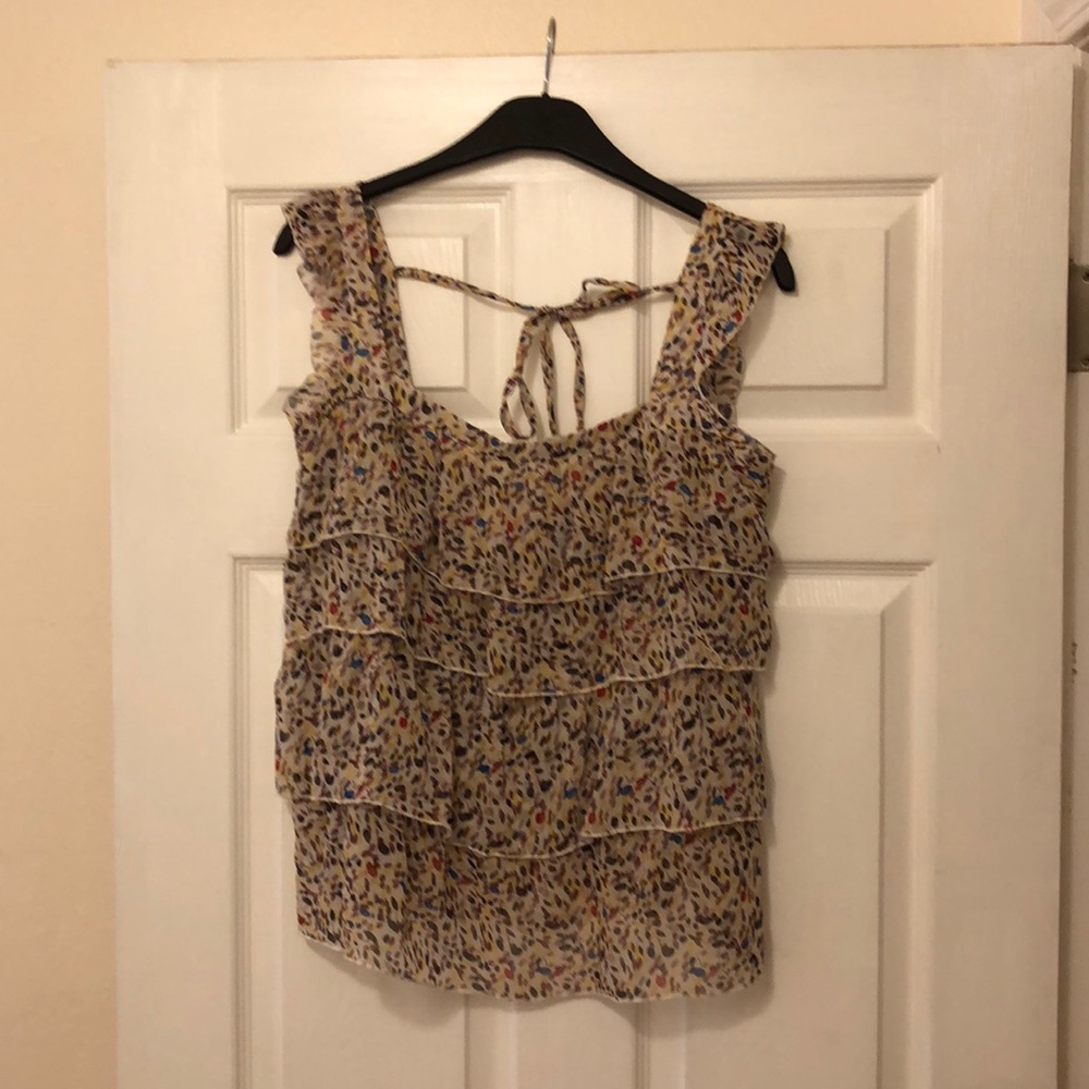 Soul Rebel Multicolored Summer Tiered Top